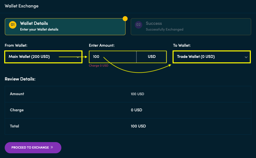 arbitech wallet trade