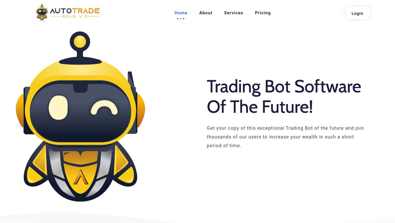 AutoTrade Gold screenshot robot trading